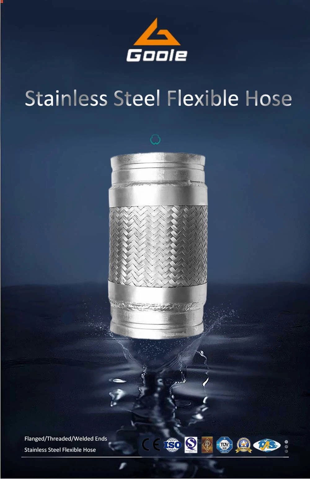 Stainless Steel Grooved Meta Flexible Hose