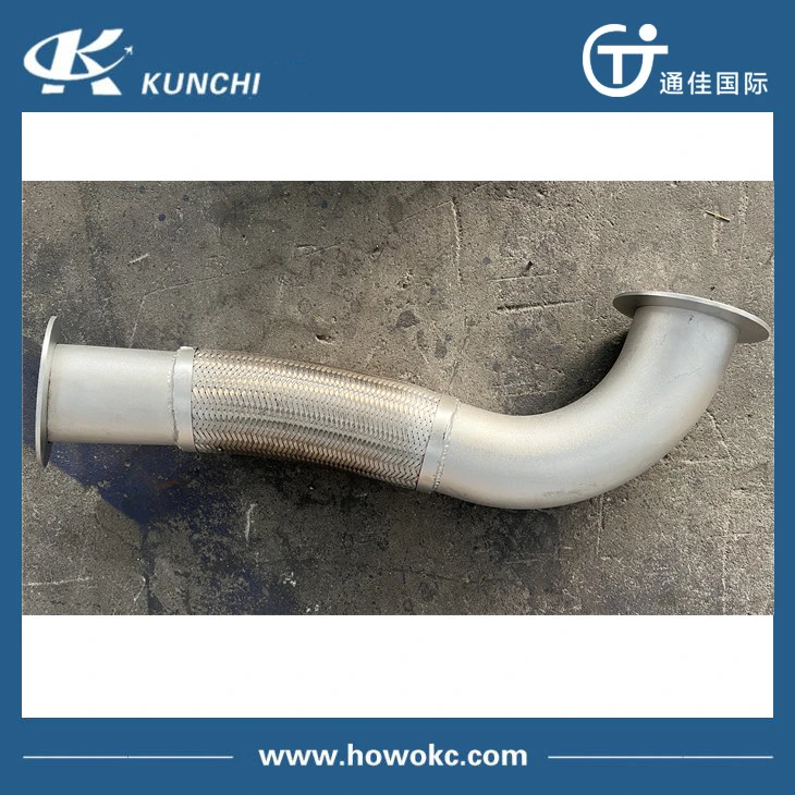 Wholesale High Quality Truck Parts Exhaust Flexible Hose Wg9725549068 for HOWO Sinotruk