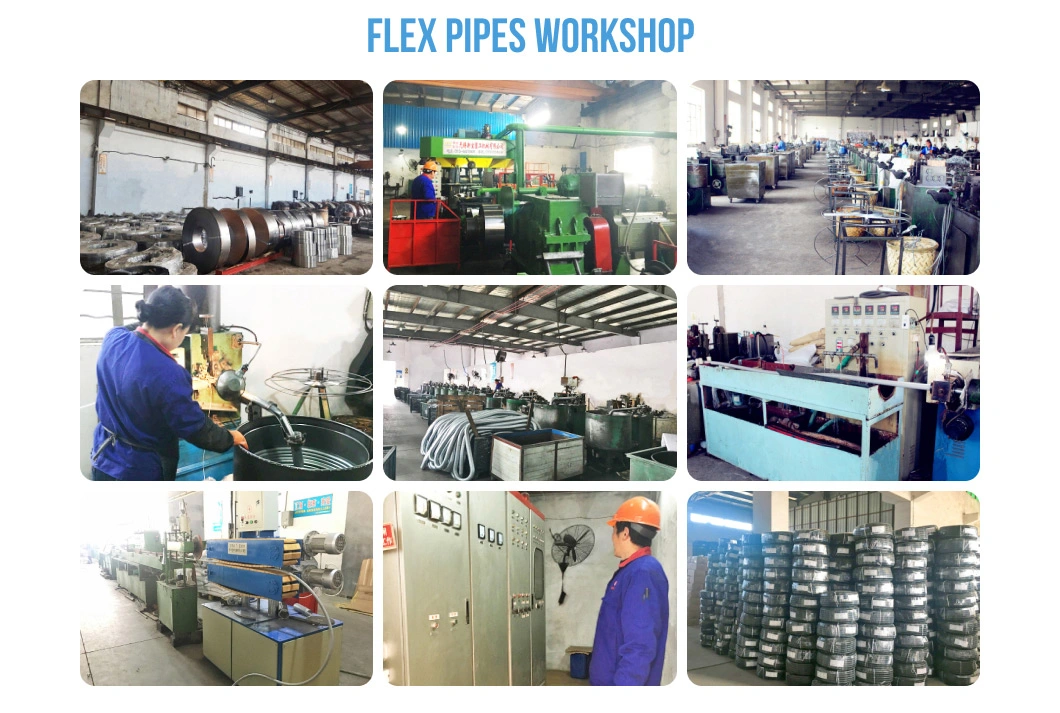 Pre-Galvanized Flexible Pipe Metal Hose Gi Conduit Flexible Tube with High Quality