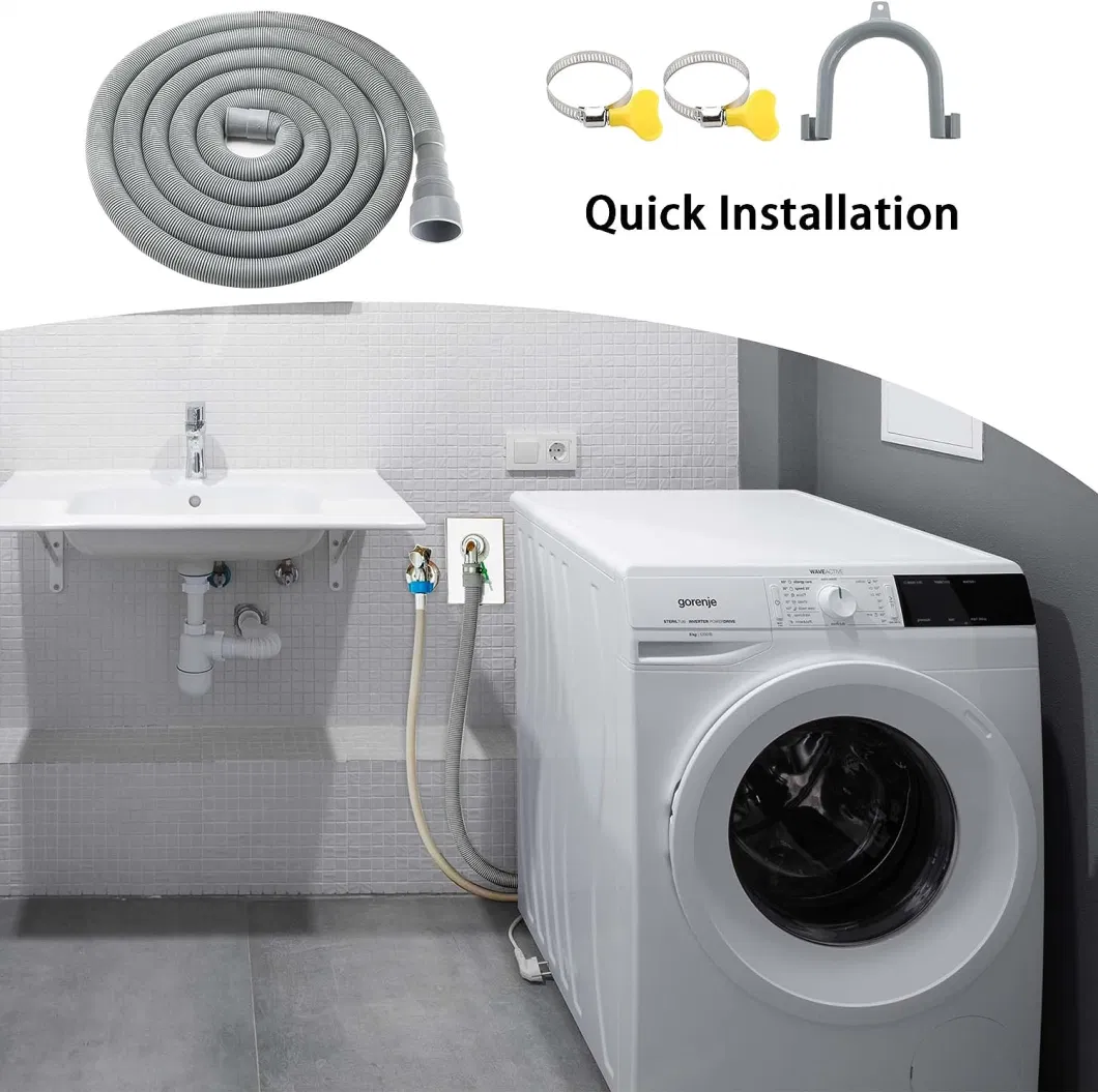 Universal Extension Kit Washing Machine Drain Hose for Washer, Dishwasher