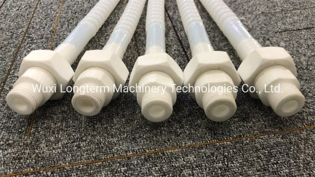 Flexible PTFE Hose Low Convoluted, Corrugated PTFE Tube with High Tensile Ss Braid