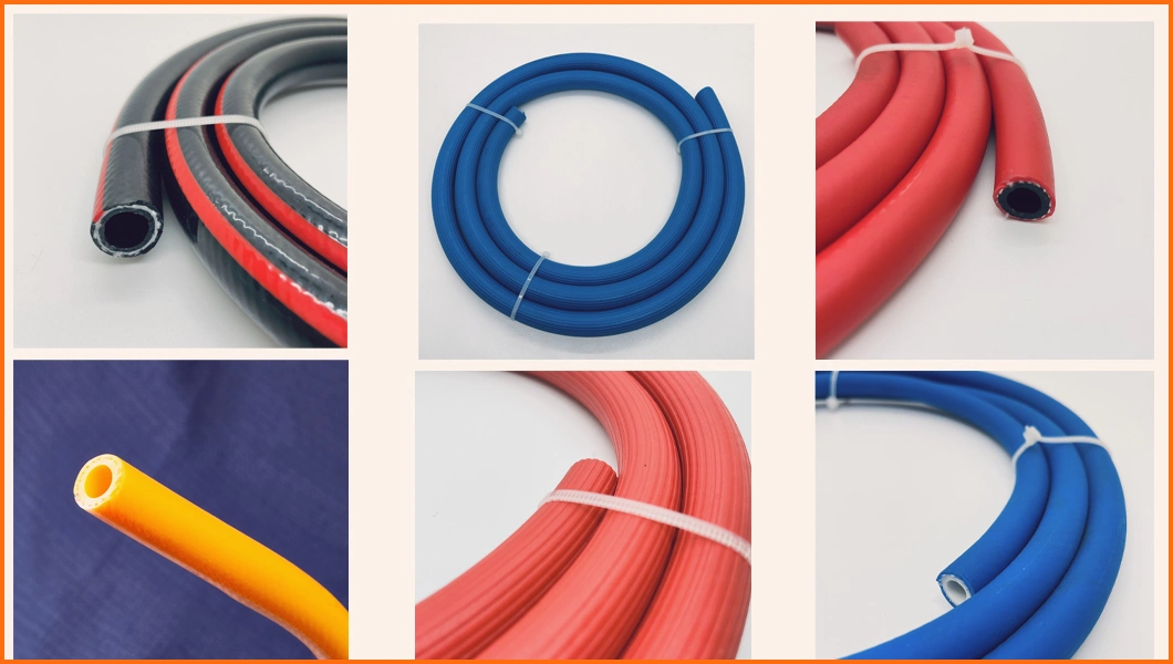 Hot Selling Clear Plastic PVC Air Gas Pipe Chemical Plastic High Prressure Spray Braided Drain Hose Flexible Pipe