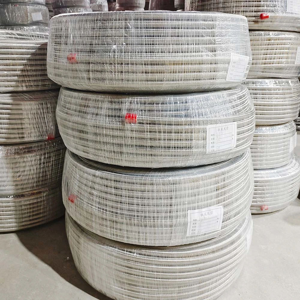 Flexible Corrugated PTFE Hydraulic Hose Braided with 304 Stainless Steel