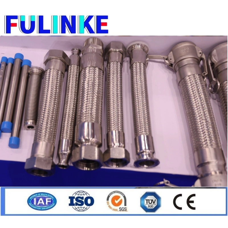 Manguera Metalica Manufacturer Price Flexible Metal Joint Flanged Connection Metal Braided Hose