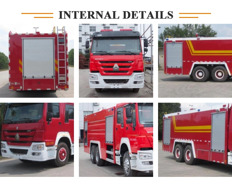 Buy Sino Truck HOWO 6*4 Fire Fighting Truck 10t Firefighter Truck Car with Fire Pump