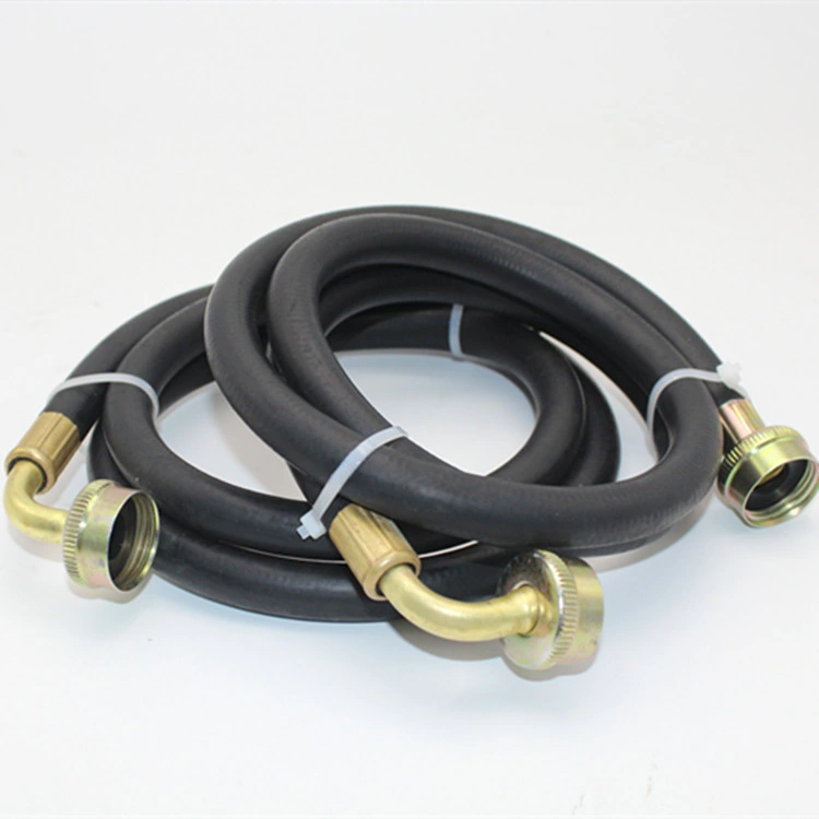 EPDM Washer Drain Hose with 90 Degree Elbow Connector