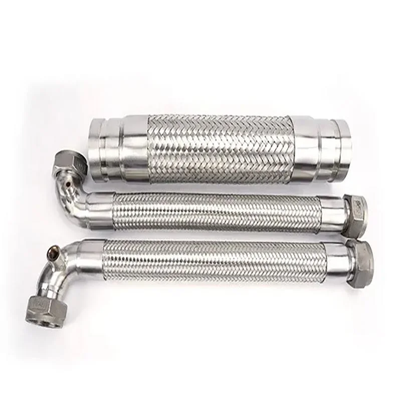 Stainless Steel Flexible Braided Exhaust Pipe Hydraulic Metal Hose