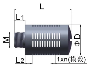 Plastic Pneumatic Air Exhaust Noise Muffler Silencer 1/8&prime;&prime; 1/4&prime;&prime; 3/8&prime;&prime; 1/2&prime;&prime; 3/4&prime;&prime; 1&prime;&prime;