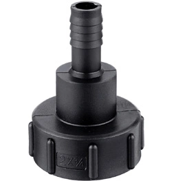 DIN61 IBC Adapter with 1-1/4" Hose Barb Tube Hose Fittings