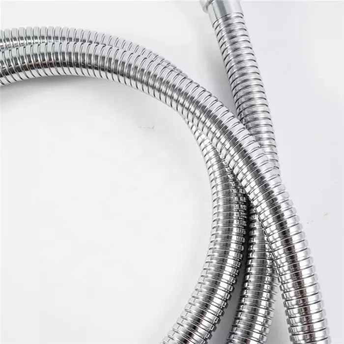 Universal Stainless Steel Double Lock Extensible Bathroom Shower Flexible Hose