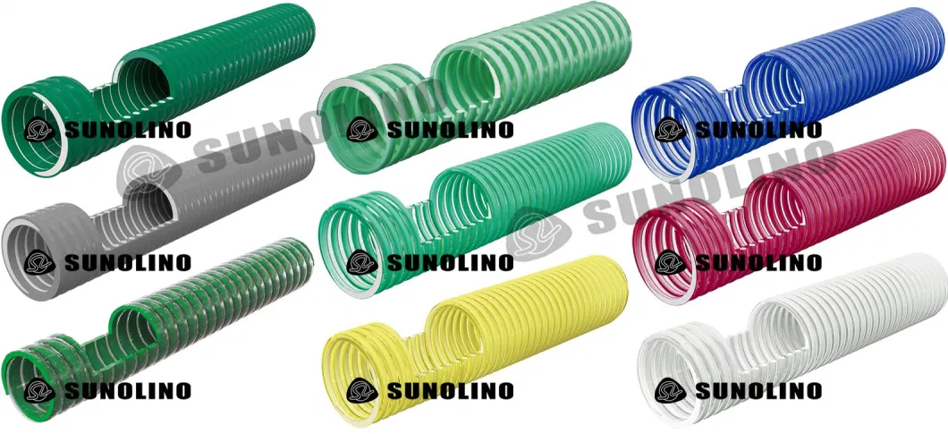 PVC PU NBR Layflat Flexible Suction Garden Water Sunny Hose Supplier