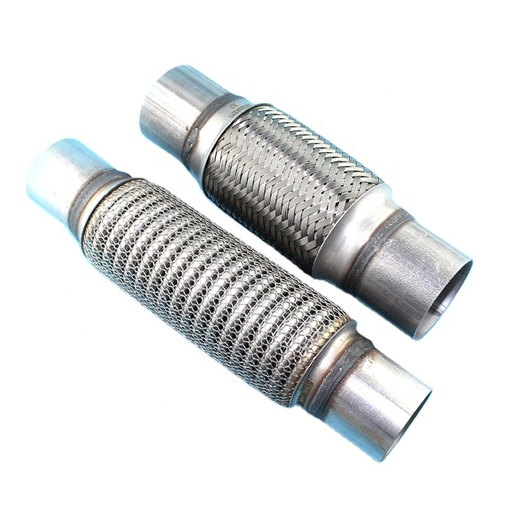 Mx Exhaust Flexible Bellow Pipe with Nipples Stainless Car Parts Exhaust Flexible Pipe Muffler Corrugation