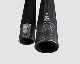 Flexible High Pressure Black Nitrile Rubber Oil Pipe Hydraulic Hose