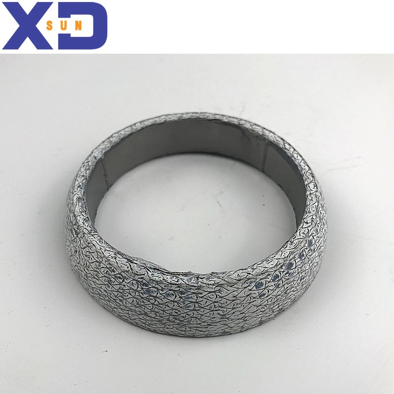 Auto Exhaust Pipe Parts 304 Stainless Steel Flange Gasket Graphite Interface Ring Graphite Interface Sleeve