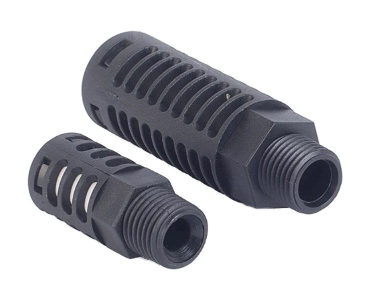 Pneumatic Male Thread Plastic Air Quick Exhaust Silencer