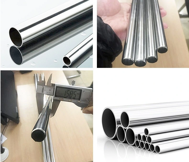 Customized Dimension Exhaust Pipe 304 316 321 Ss Stainless Steel Pipe