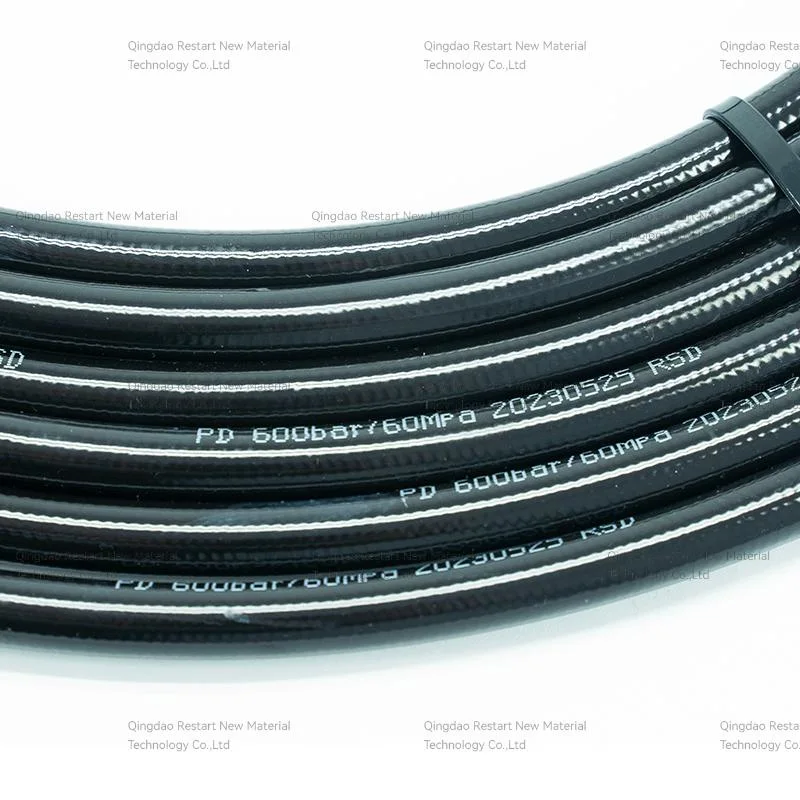 SAE 100 R7 Textile Fiber Braided High Pressure Insulation TPU Hydraulic Hose