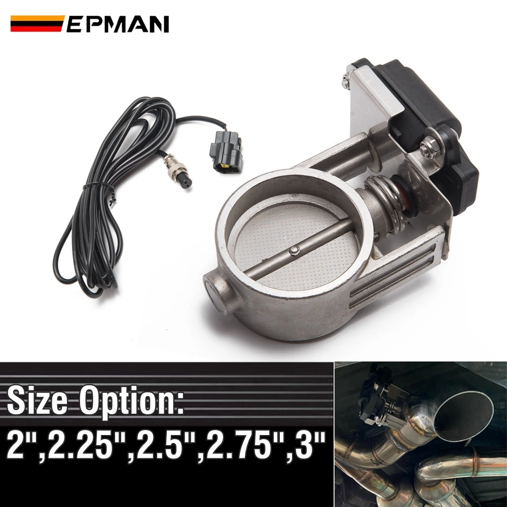 Epman - 2&quot;/2.25&quot;/2.5&quot;/2.75&quot;/3&quot; Exhaust Control Valve/ Exhaust Gas Recirculated for Exhaust Catback Downpipe Ep-Cut001A