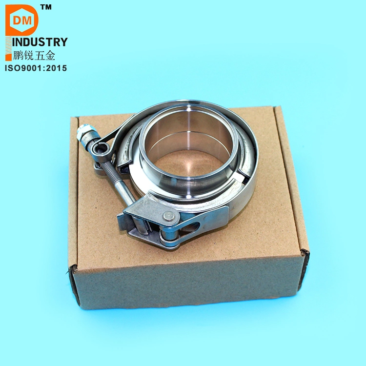 Hot Sale Stainless 4 Inch Exhaust V Band Clamp with Flange Pipe Clamp