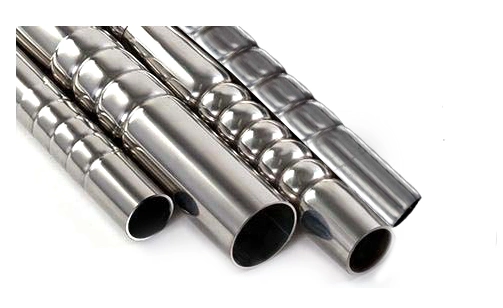 DIN Standard Seamless Waved/Corrugated Stainless Tube High Heat Transfer Rate 304 316L 321 310S Heat Exchange Steel Tube