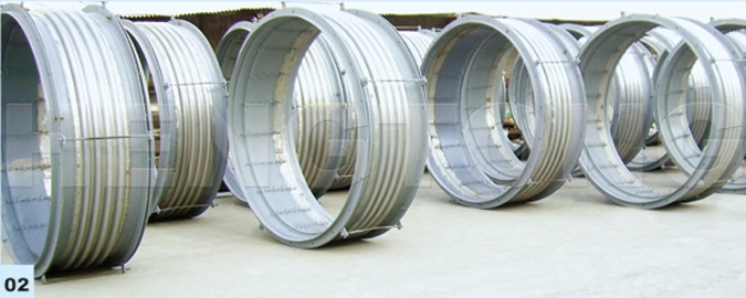 Curved Tube Pressure Balanced Expansion Joints for Steam Turbines