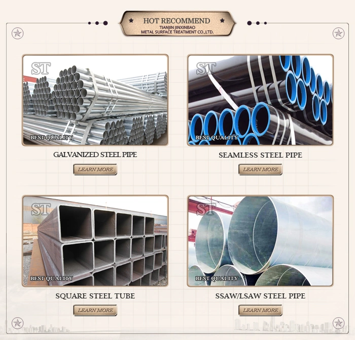 Gi Pipe Galvanized Thick Steel Pipe for Car Parking Shed