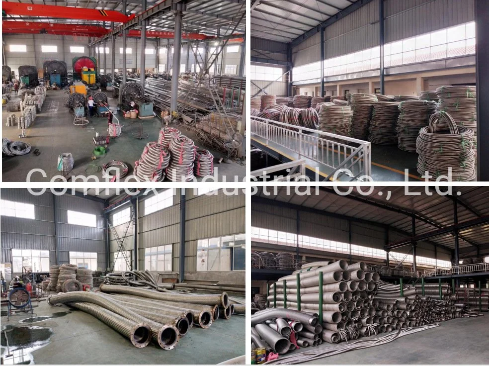 Stainless 304 Steel DN 1/4-12 Inch Corrugated Flexible Metal Tube/Hose/Pipe for Cooling or Heating, Steam, Hydrocarbons, Gases