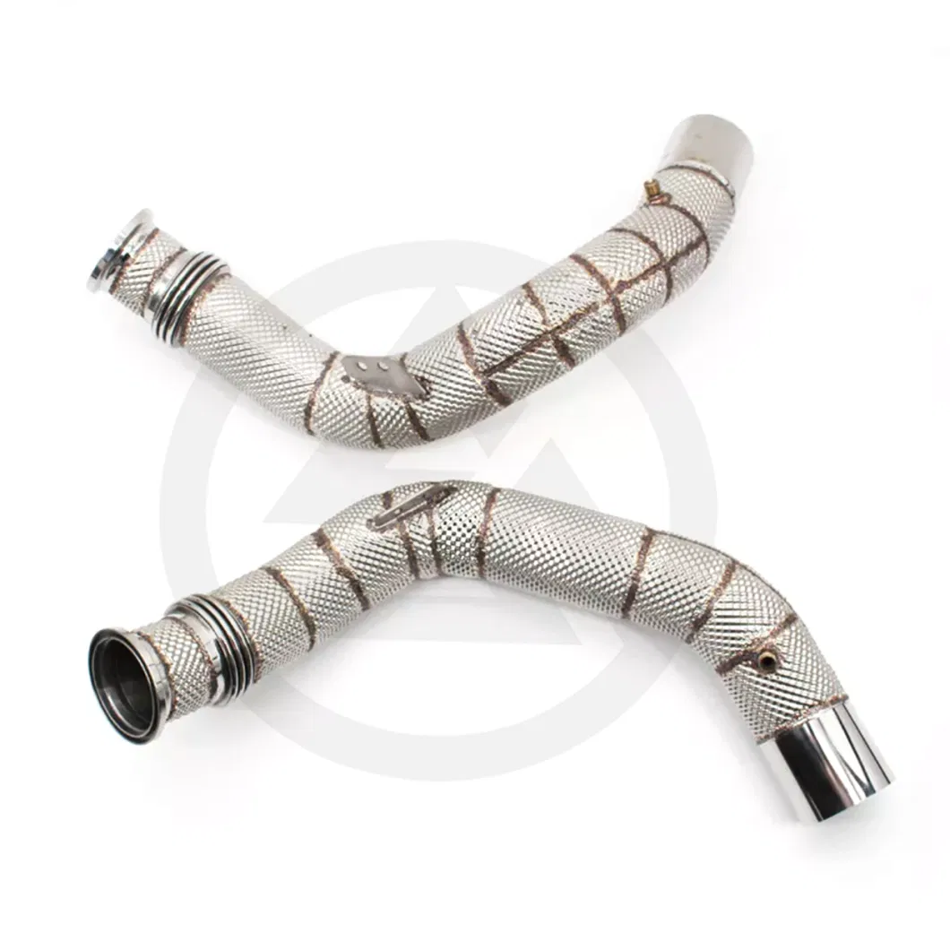 Csz Aftermarket Parts for BMW X5m F85 X6m F86 4.4t Catted Downpipe