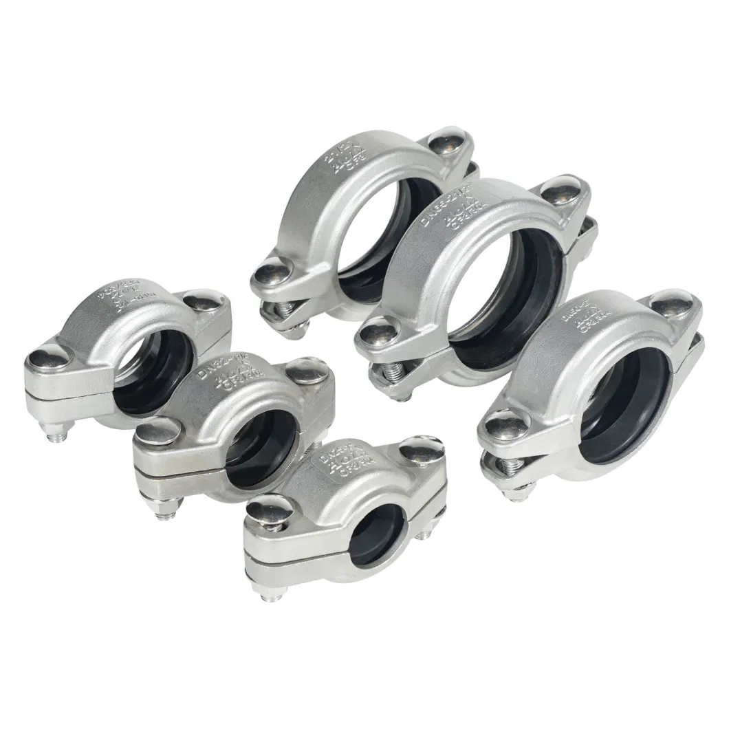 2.5 Inch Size 300psi Stainless Steel Pipe Fitting and Flexible Coupling 76.1mm