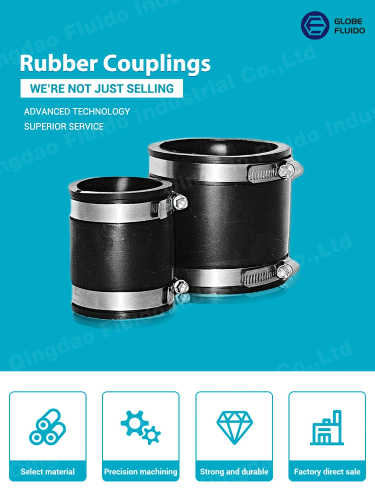 Flexible Reducing Rubber Couplings for Pipes