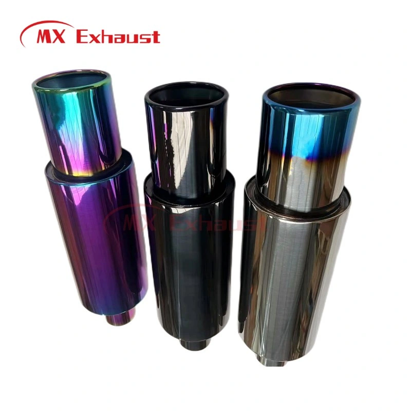 Racking Car Stainless Steel Exhaust Muffler Tail Pipe Turndown for Hks