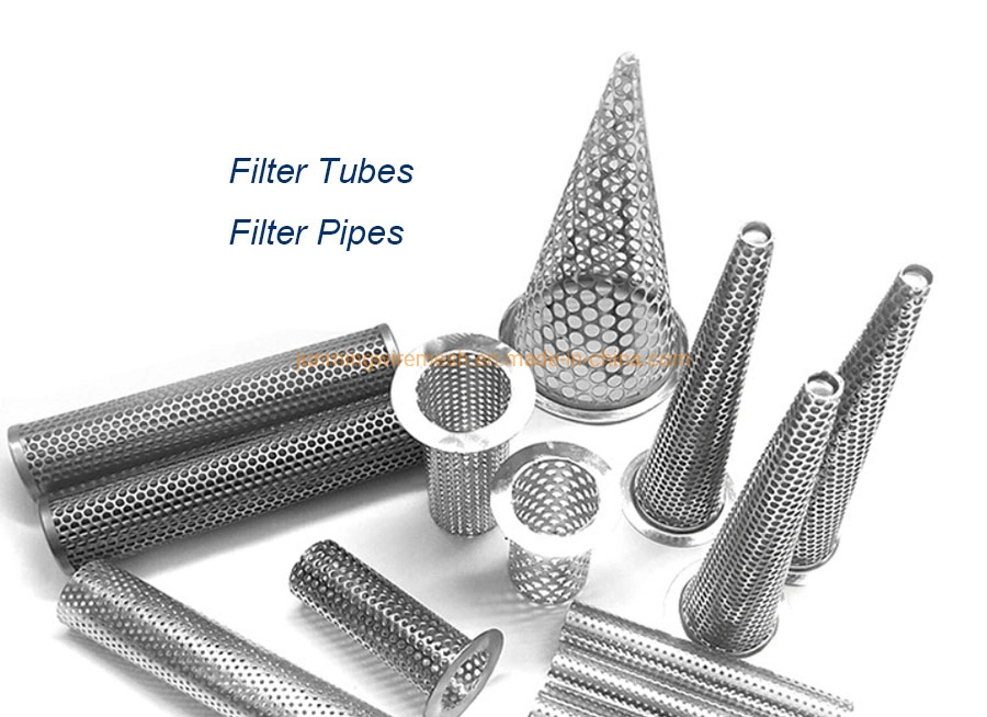 Stainless Steel Filter Mesh Screen Perforated Pipe for Automotive Exhaust