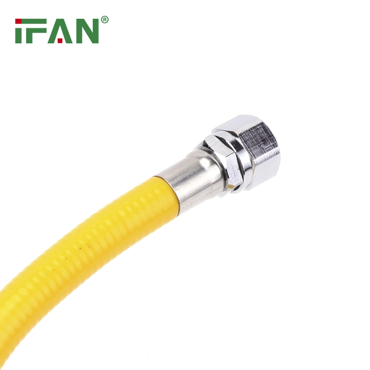 Ifan Water Use Stainless Braided Flexible Hose Stainless Steel Pipe Gas Pipes