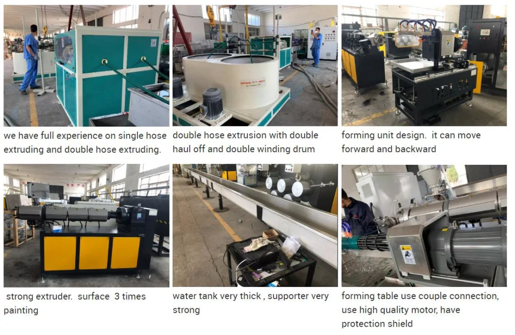 PVC Spiral Wound Corrugation Hose/Pipe Produce Machine PVC Rib Reinforced Hose/Pipe Production Line