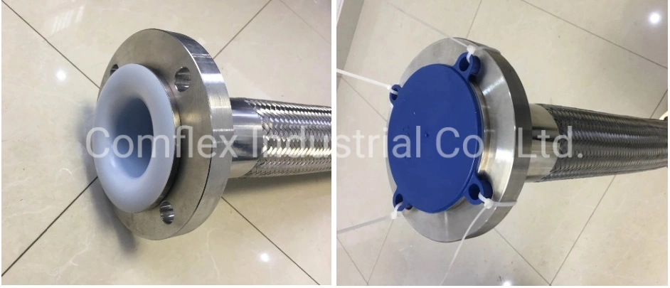 Stainless 304 Steel DN 1/4-12 Inch Corrugated Flexible Metal Tube/Hose/Pipe for Cooling or Heating, Steam, Hydrocarbons, Gases