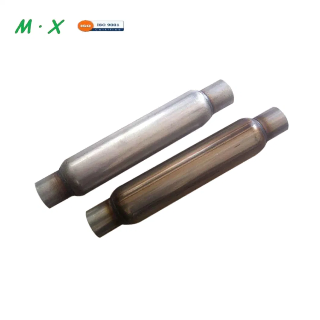 High Performance Stainless Steel 409 Glasspack Exhaust Muffler Resonator Pipe