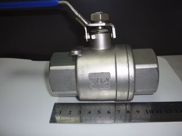 High-Quality Turkish Stainless Steel 2PC Ball Valve DIN Standard