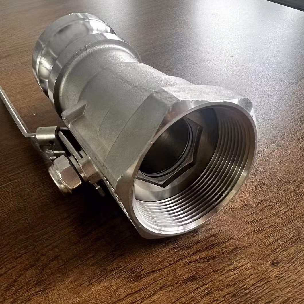 Pn63 1.4408 1.4403 Wcb 2′′ 1PC Reduced Port Ball Valve