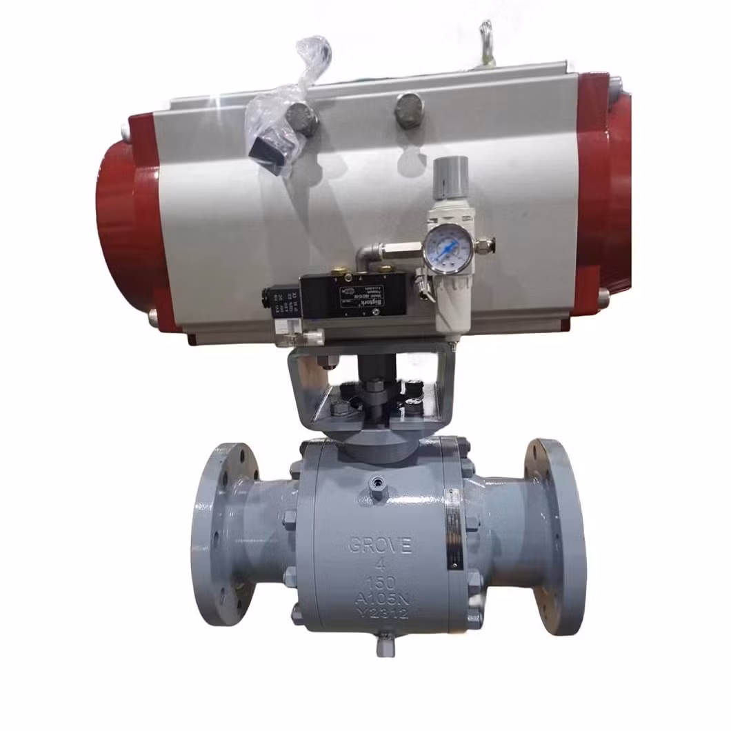 API Large Dbb Flanged Double Block and Bleed Ball Valve