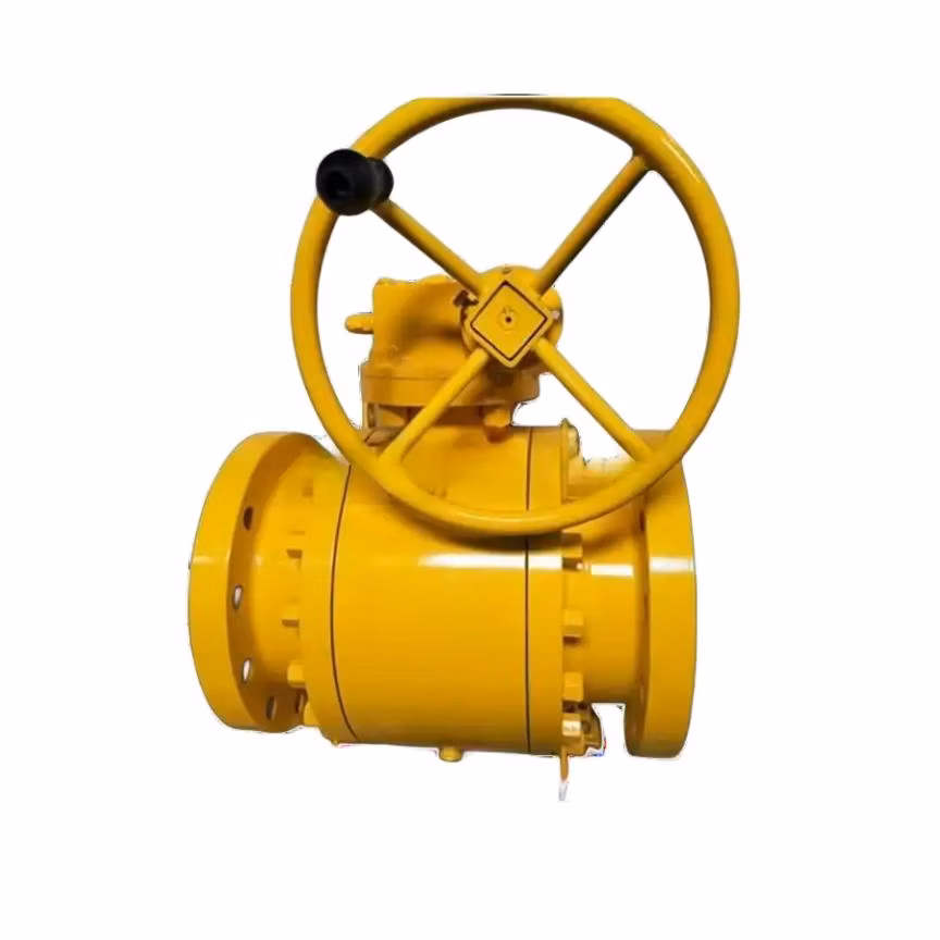 Soft and Hard Seal Fully Welded Cast Forged Stainless Steel Flange Turbine High Pressure Ball Valve Natural Gas Ball Valve