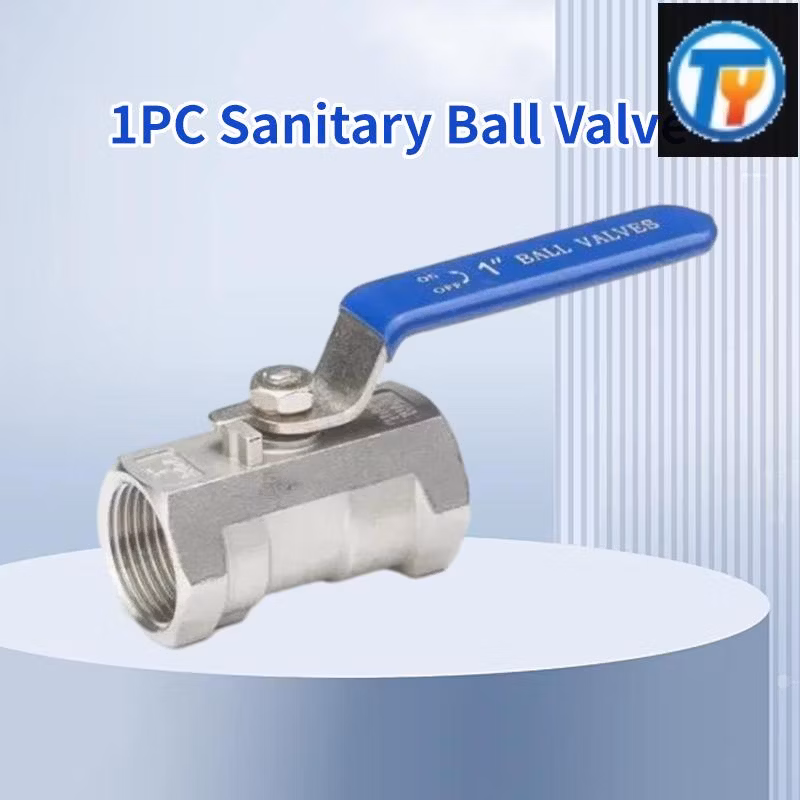 1000wog Hydraulic Bsp Threaded 1/2&quot; Ss 304 316 2PCS Internal Thread Ball Valve Stainless Steel Ball Valve