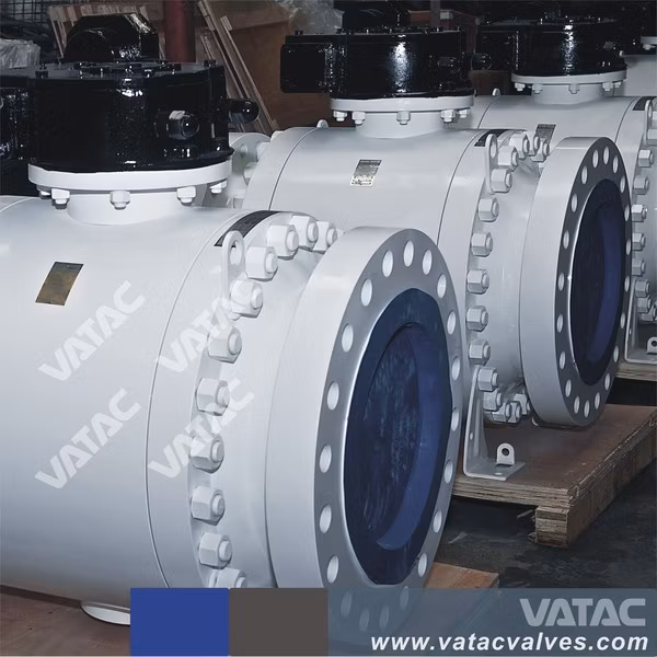 Forged Steel Trunnion Mounted Ball Valve with RF Connection