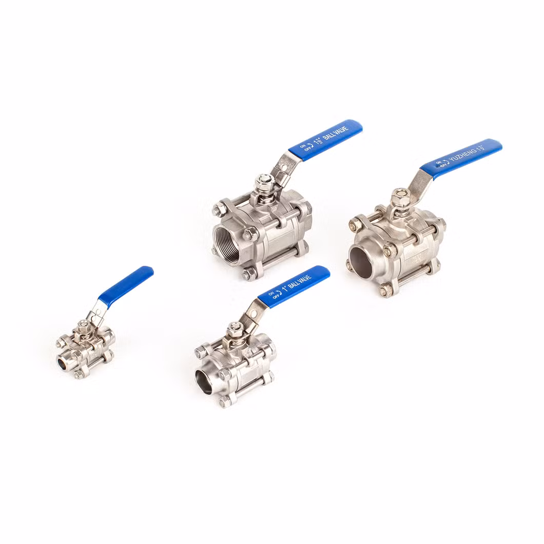 High-Quality Turkish Stainless Steel 2PC Ball Valve DIN Standard