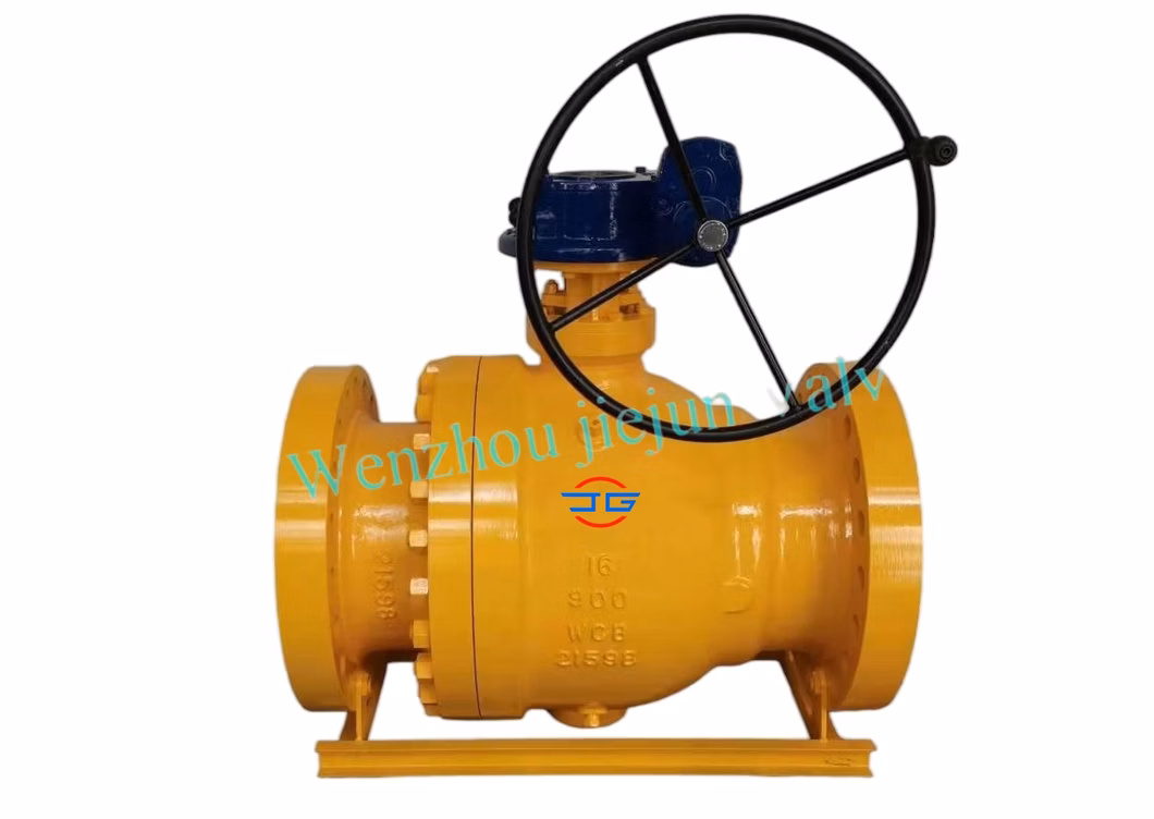 Hard Seal Fixed Turbine Flange Ball Valve