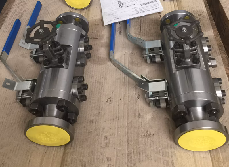 A105 Injection Flange&Flange Dbb Stainless Steels Control Valve Gas Regulator