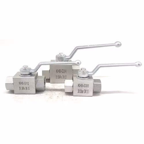 Best Sell High Pressure Ball Valve with Super Quality Khb Series
