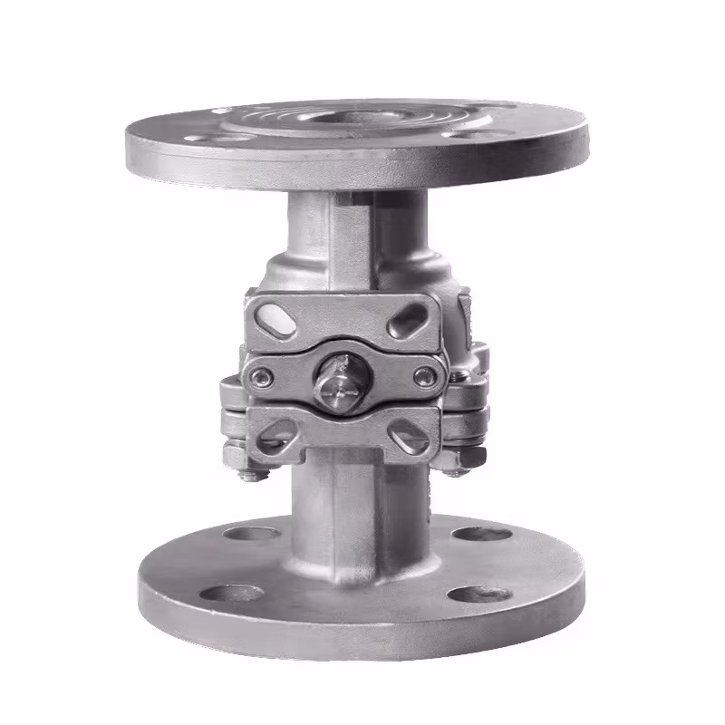 6 Inch Flange High Temperature Stainless Steel ANSI 150lb 304 316 JIS 10K 1.6MP Wcb Pneumatic Actuator Flanged Ball Valve