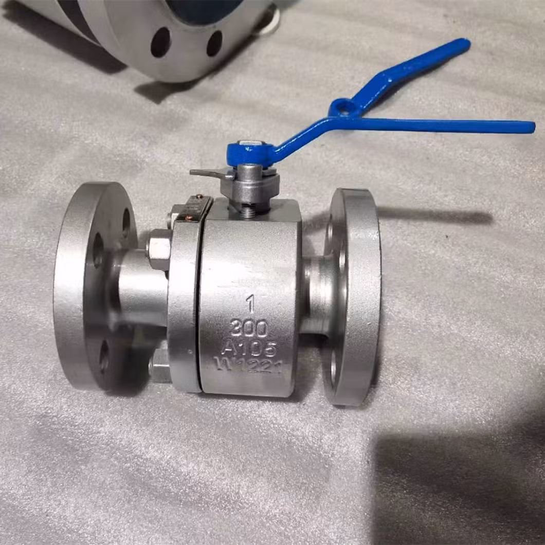 ANSI/API 4 Inch 150# Wcb/Wcc Stainless Steel Floating Flange Ball Valve with Gearbox/Handle