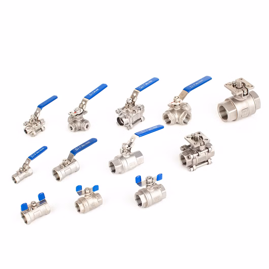 High-Quality Turkish Stainless Steel 2PC Ball Valve DIN Standard
