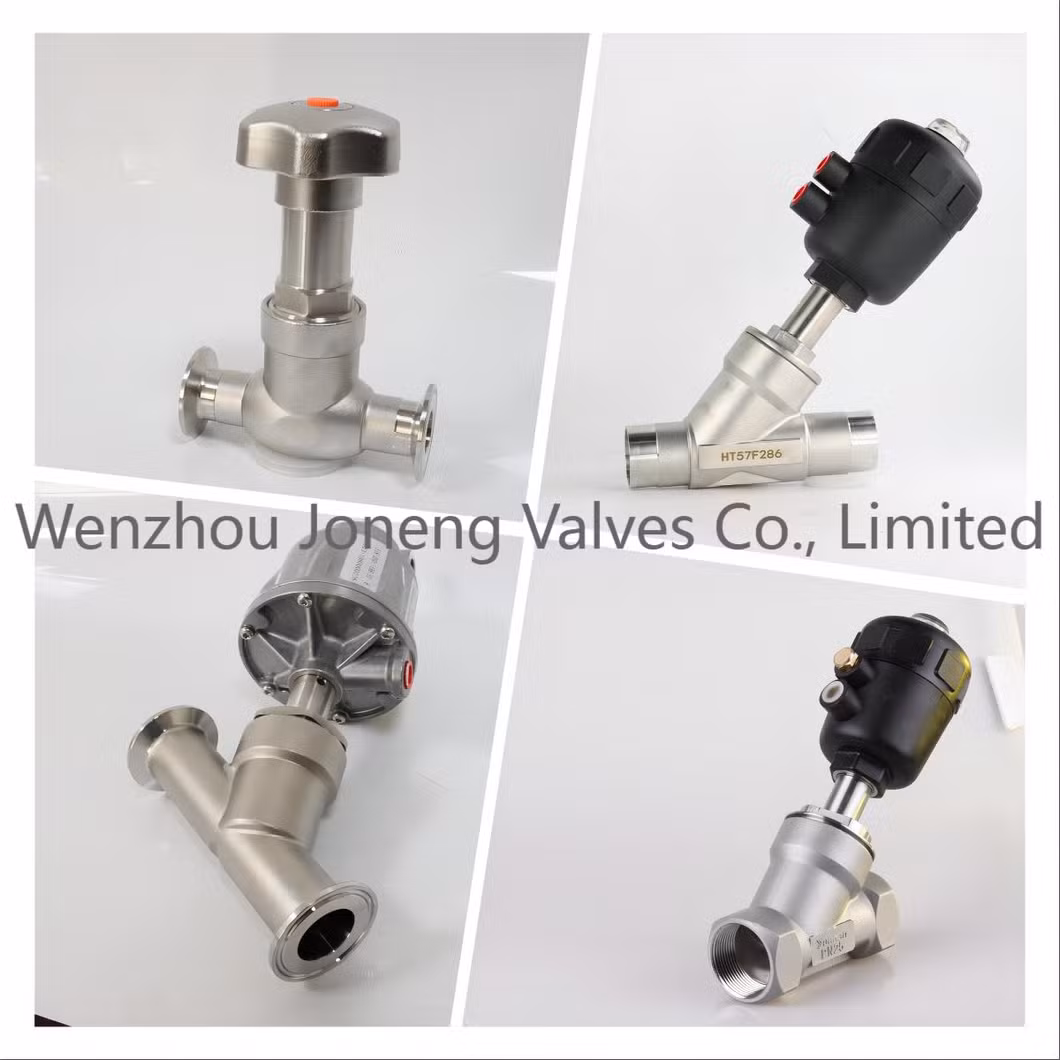 Pneumatic Stainless Steel Sanitary Wafer Type Butterfly/Diaphragm/Safety Relief/Non Return/Check/Angle Seat/Ball Control Regulating Valve (JN-BV101)